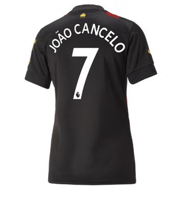 Manchester City Joao Cancelo #7 Bortedrakt Kvinner 2022-23 Kortermet